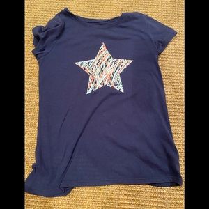Girls star cat and jack shirt